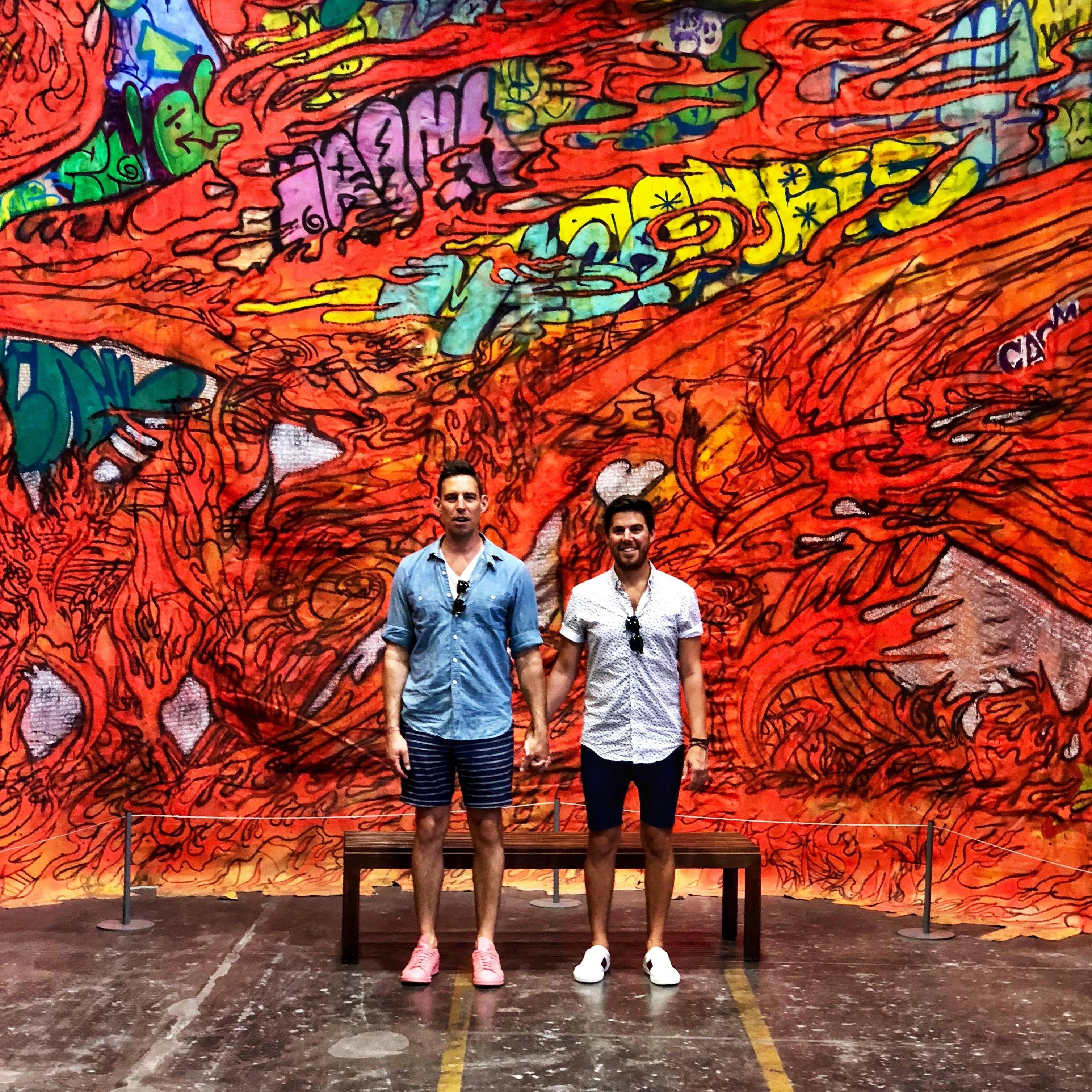 Just a quick photo op while taking in the Beyond the Streets exhibition in downtown LA.