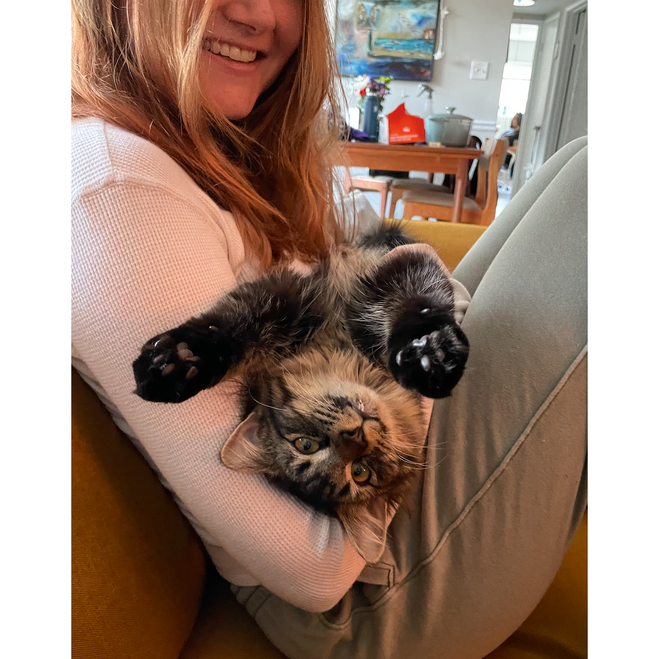 Olive with her Auntie Rose