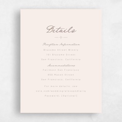 Linen, Brown Wedding Enclosure - Finnian