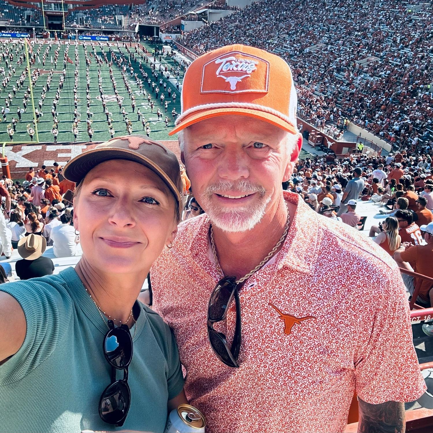 Our first Texan’s game