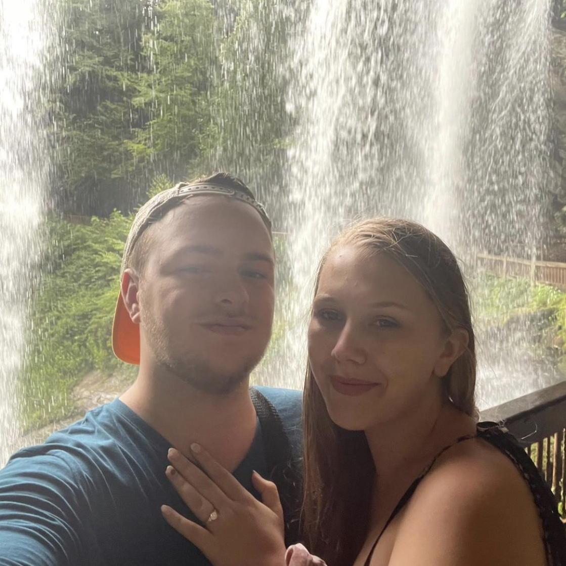 I said "Yes" at Dry Falls
