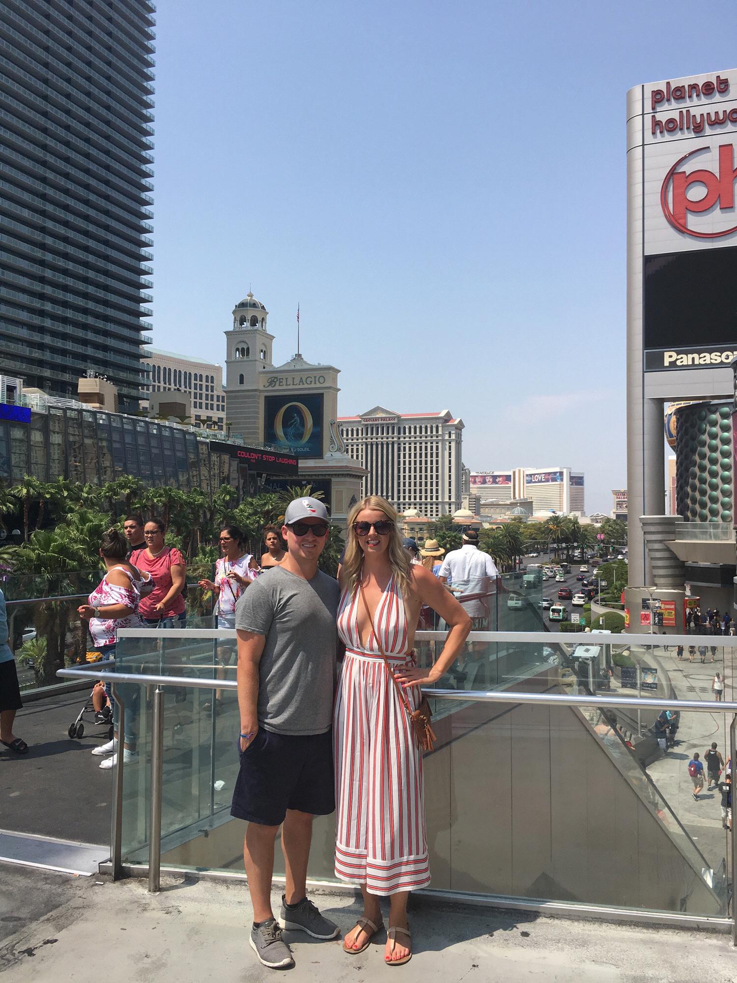 Sweating our way through the Vegas strip
