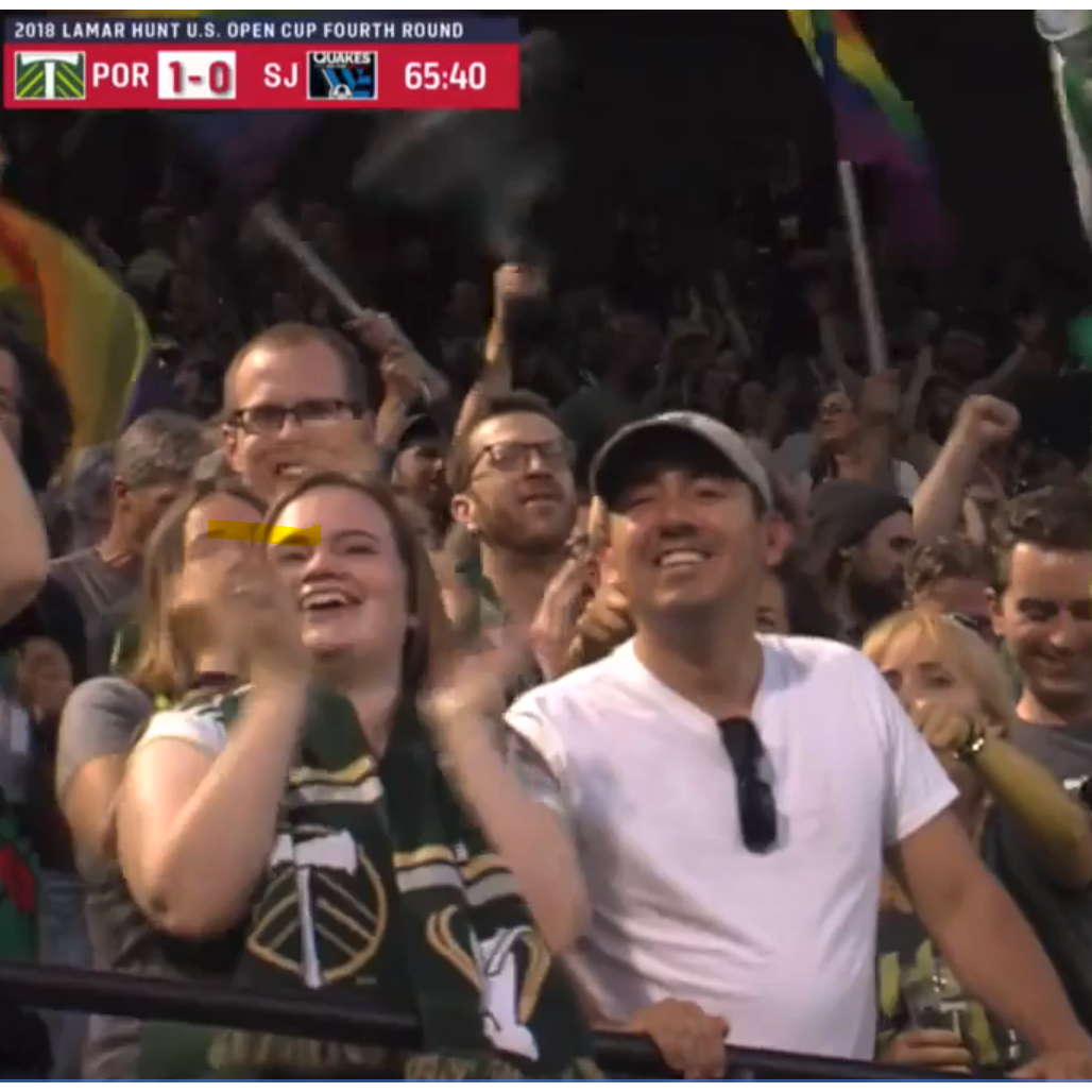 That one time we were on TV.