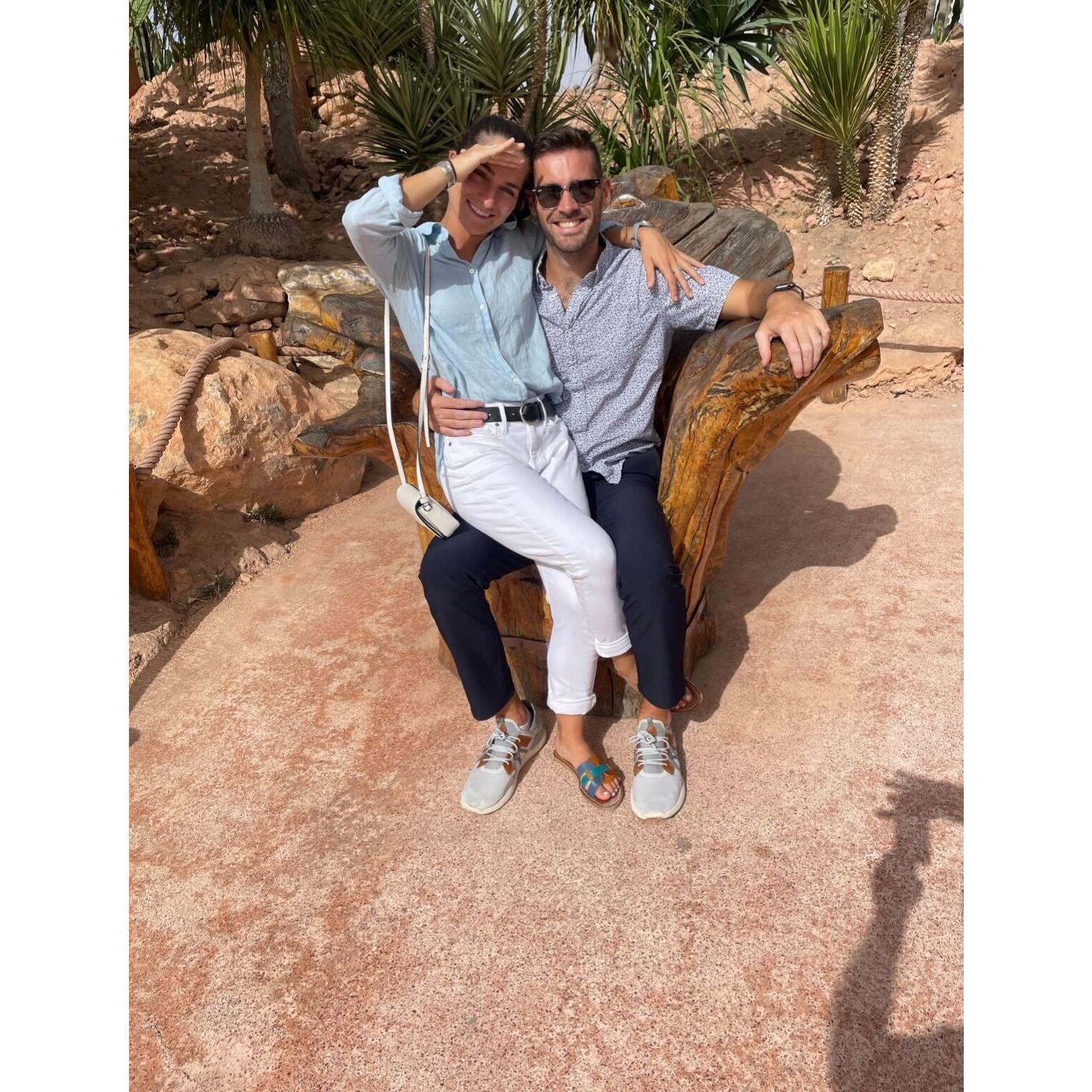 At "Crocopark" in Agadir, Morocco during our visit in fall 2022.