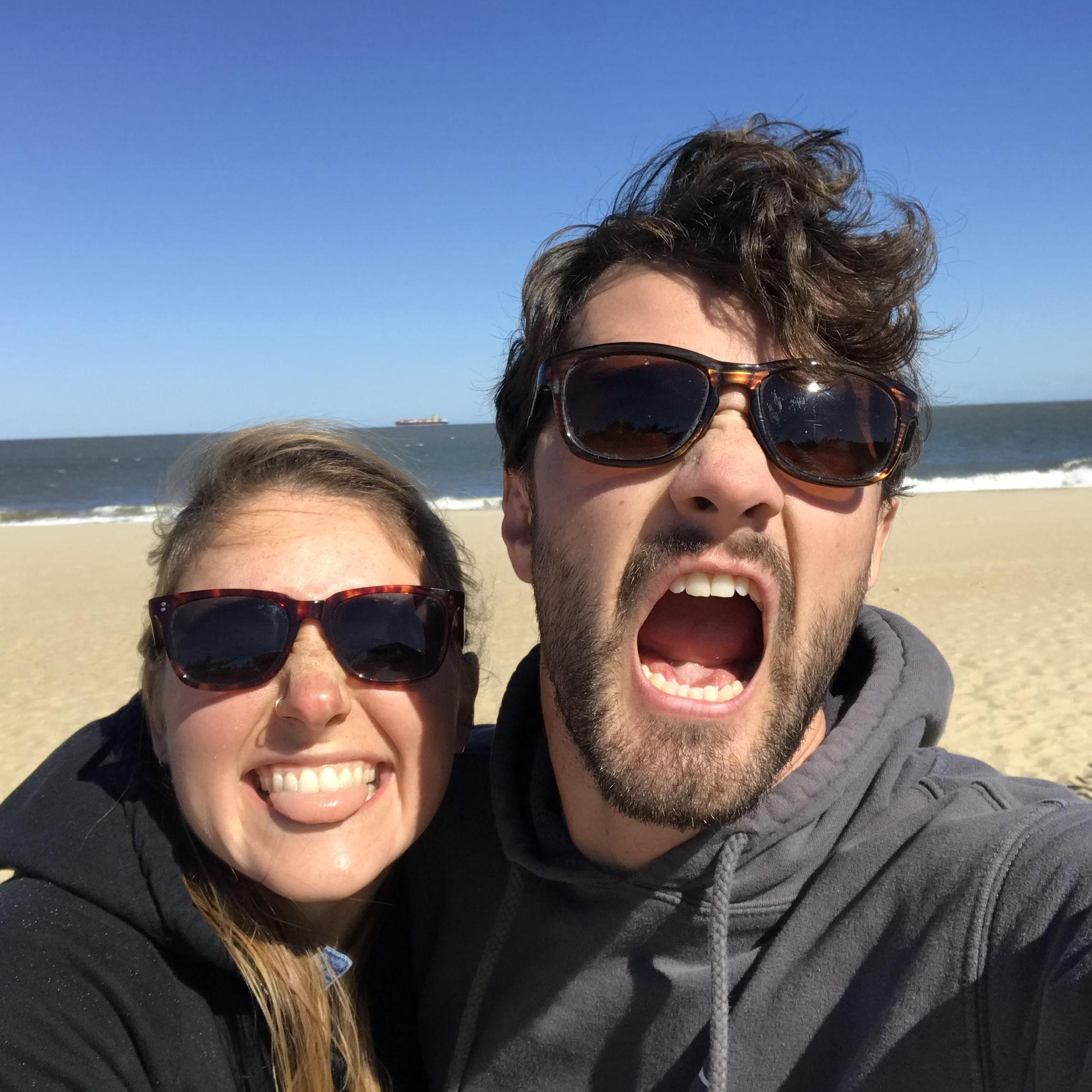 This was shortly after seagulls stole our French fries in Rehoboth Beach, DE like we were a couple of tourists.