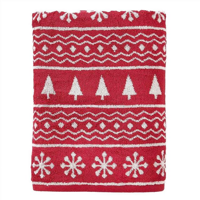 SKL Home Fair Isle Bath Towel