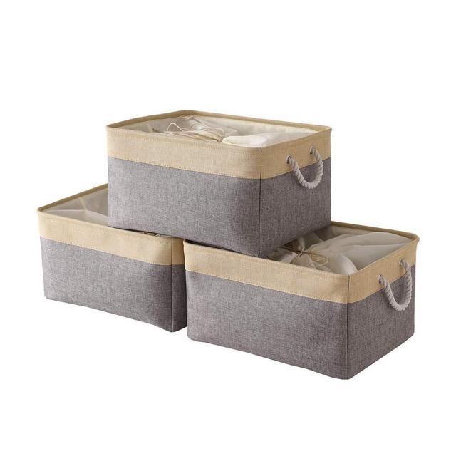 Warm Home Fabric Storage Bins