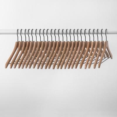 24pk Wood Hanger - Made By Design™ - Brown