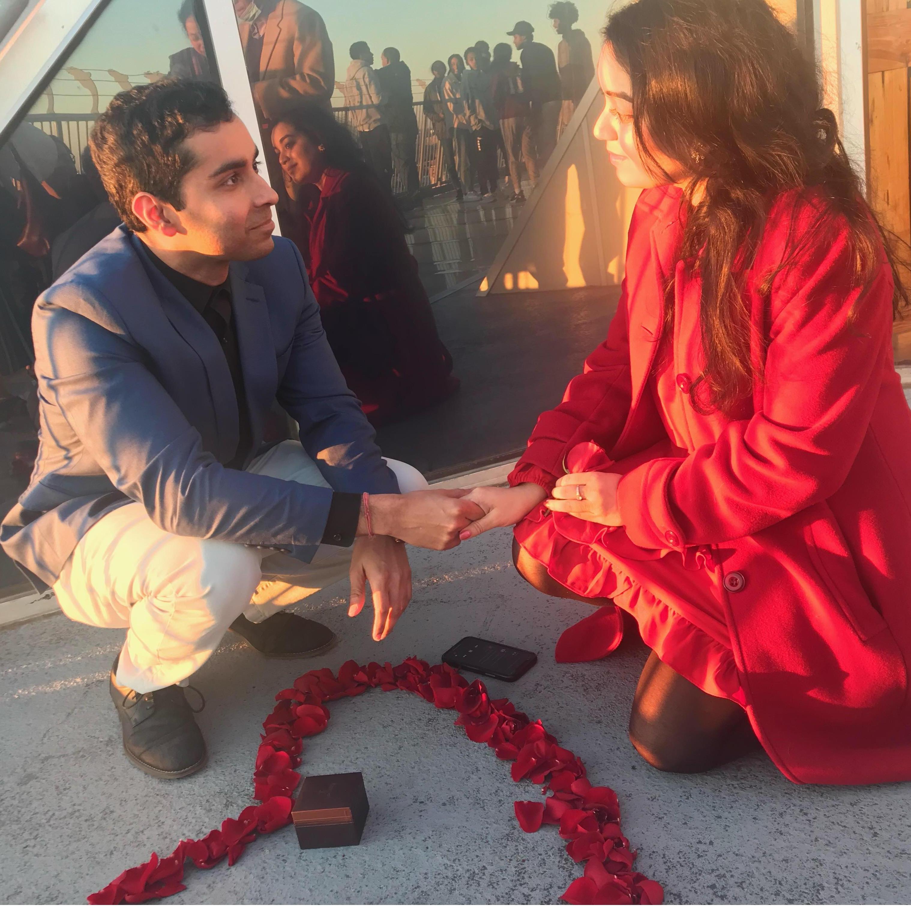 He asked her for forever, Memphis Pyramid (Feb 2022)