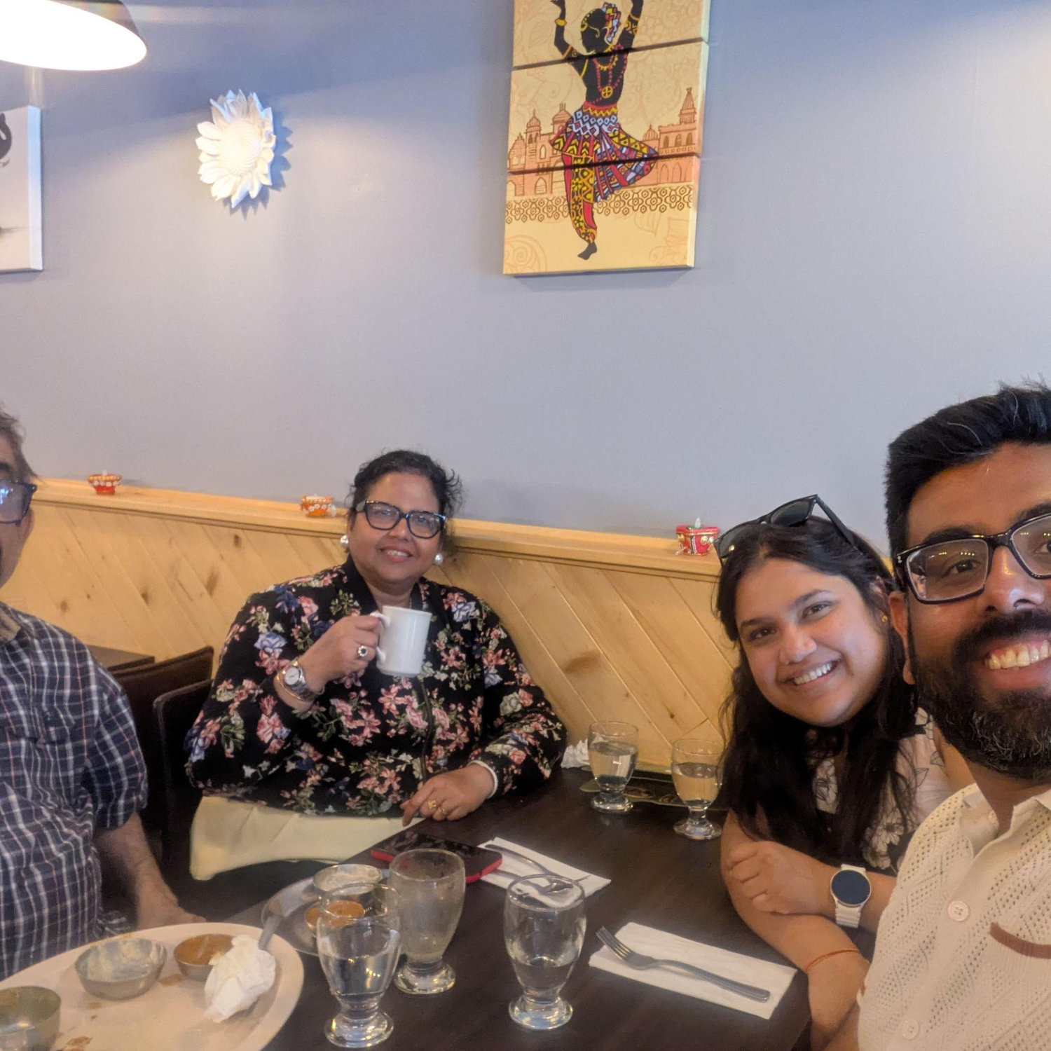 Trip to London with Ankita's family to visit her undergrad University!