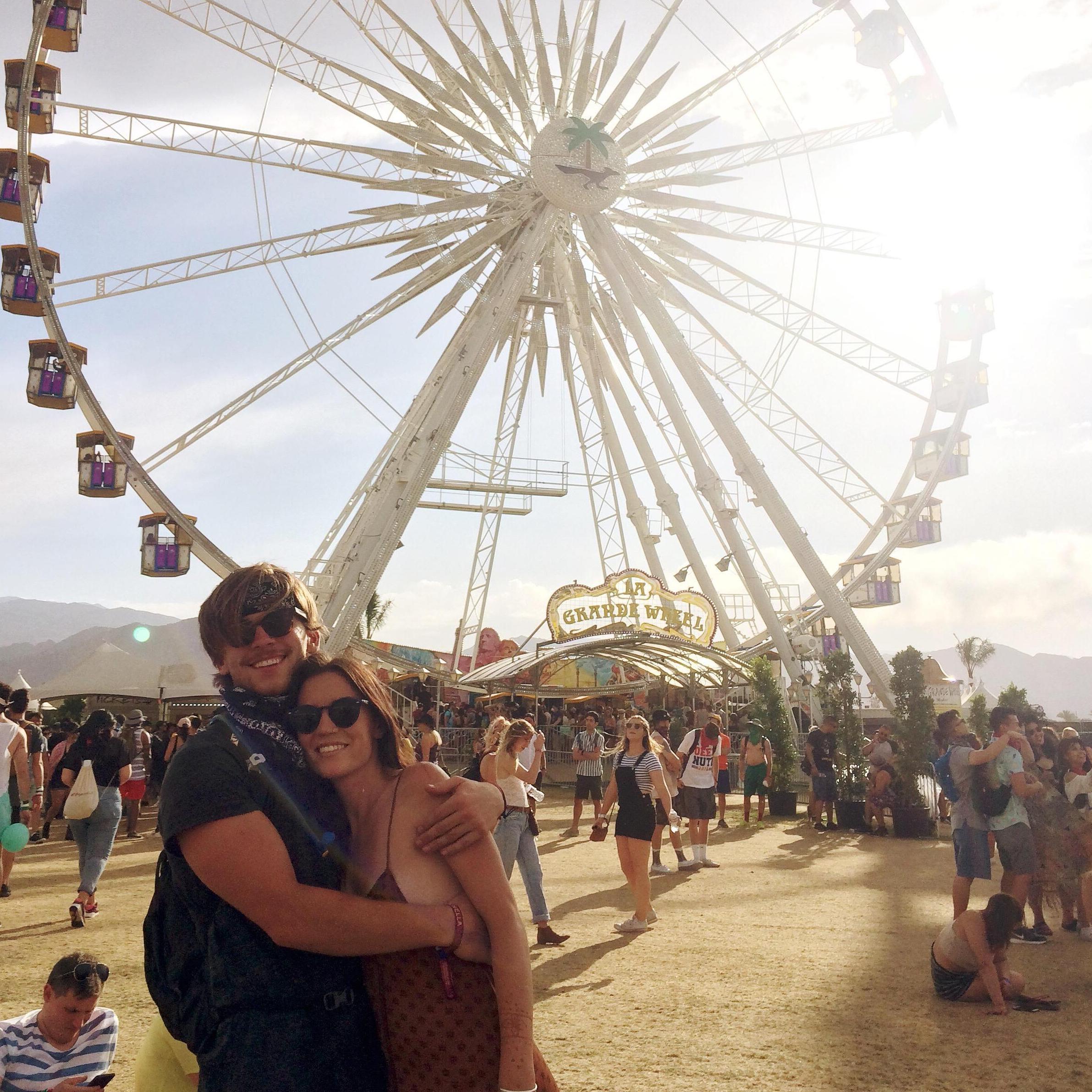 At Coachella, where we met