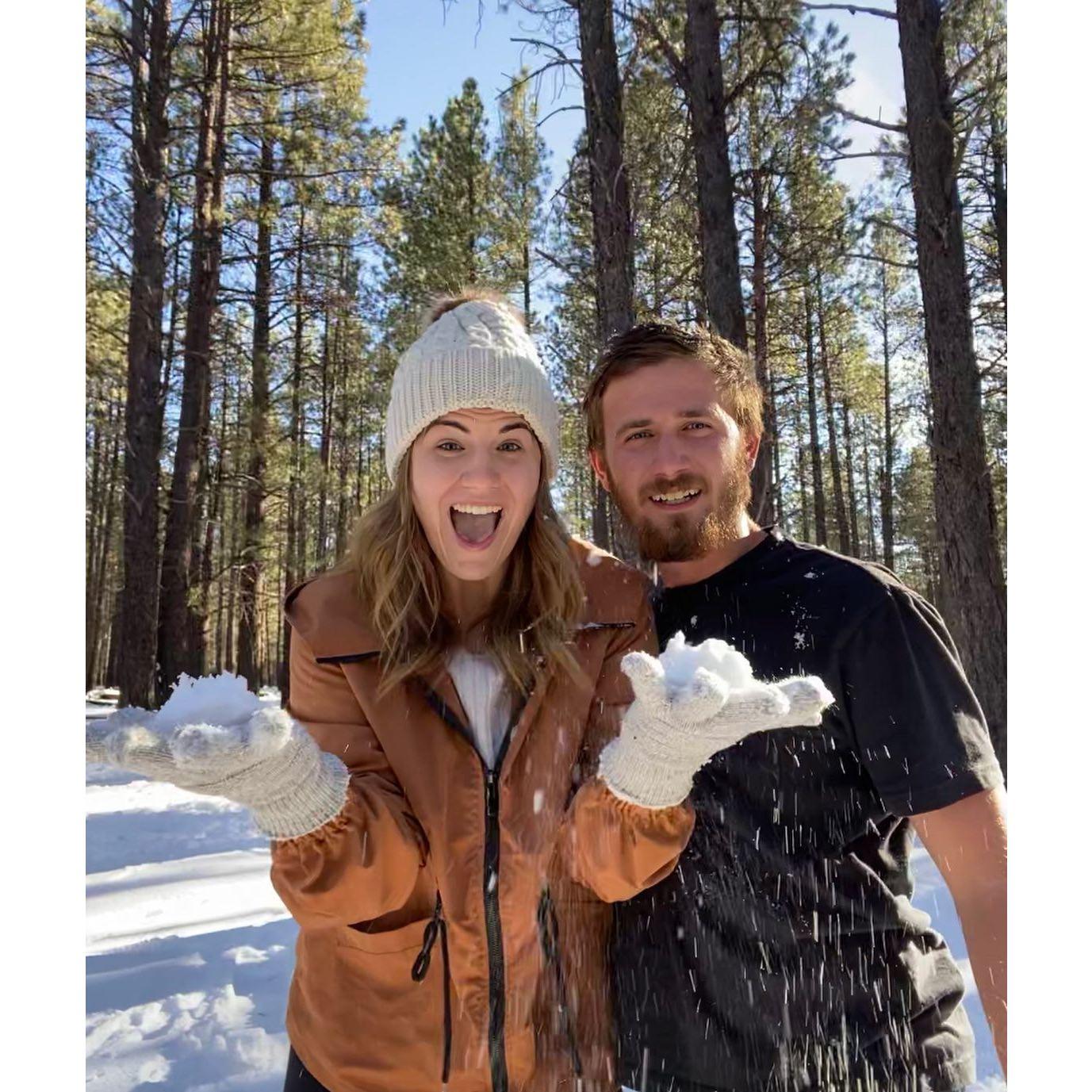 Fun in the snow in Flagstaff!