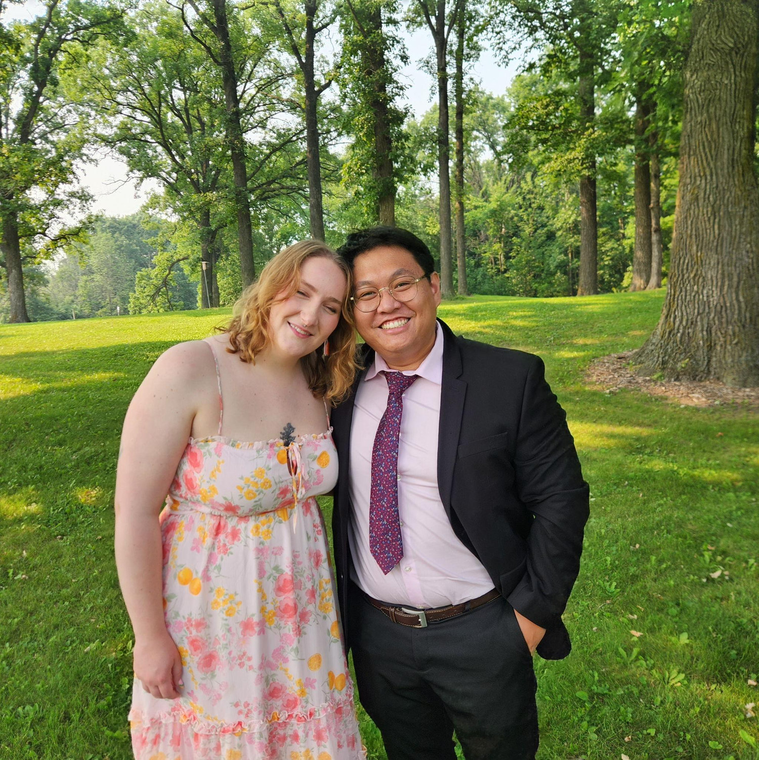 August 2025 - Attending a wedding together
