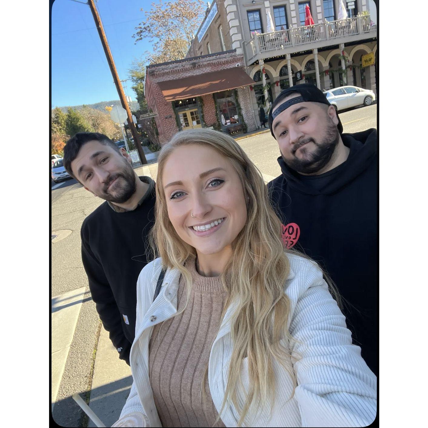 Exploring Jacksonville with Matt, Danny's brother (can you tell??)