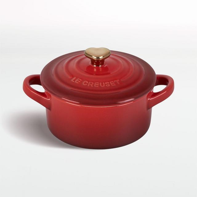 Le Creuset ® Mini Cocotte with Gold Heart Knob
