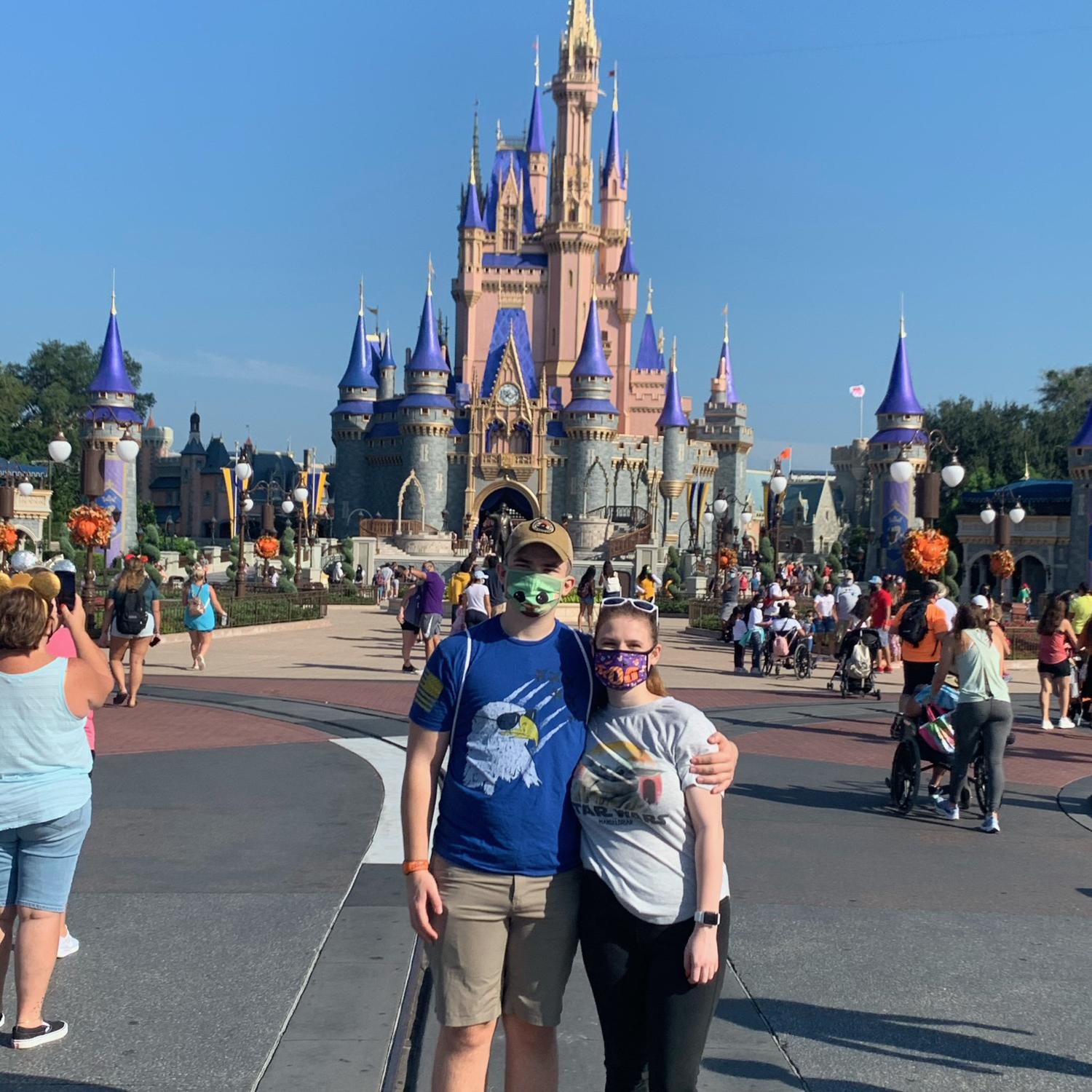 October 17, 2020
At Disney World together.
