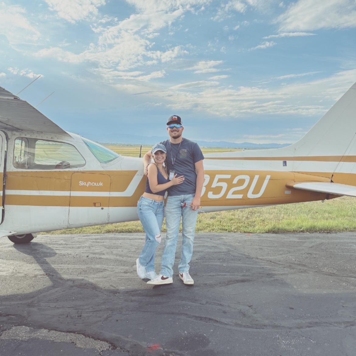 First time flying with Aiden