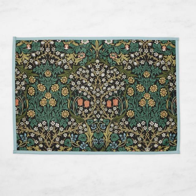 Morris & Co. x Williams Sonoma Blackthorn Placemat, 14"x20", Blackthorn