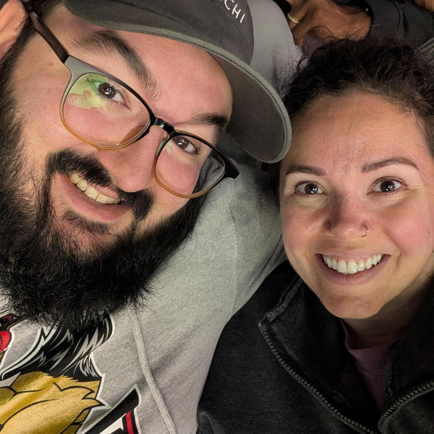 Our first Grand Rapids Griffins game together