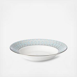 Clara Aqua Rim Soup Bowl