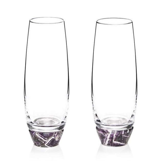 ANNA new york Elevo Champagne Glass, Set of 2