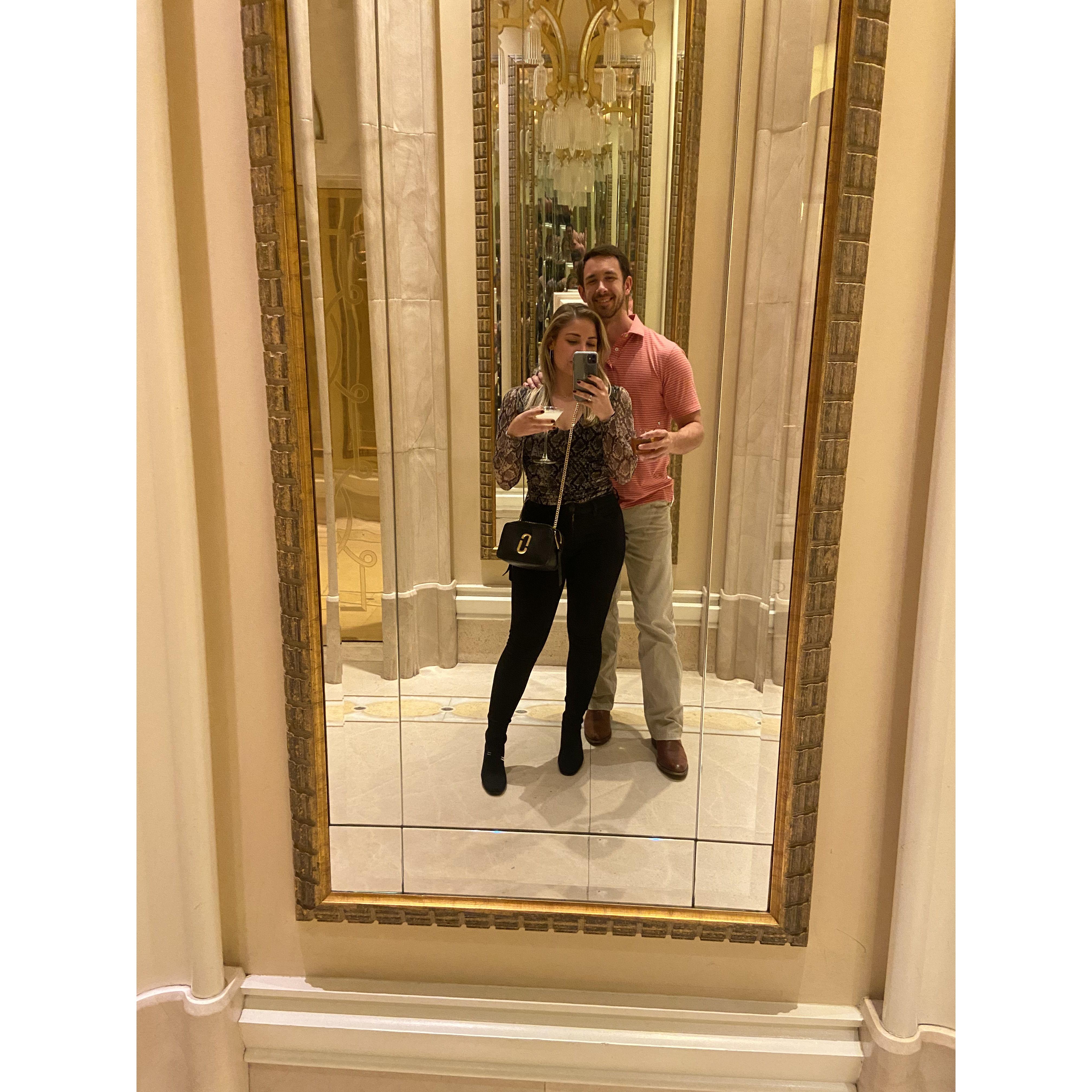 Thomas' birthday trip to Las Vegas with Patty and Chris