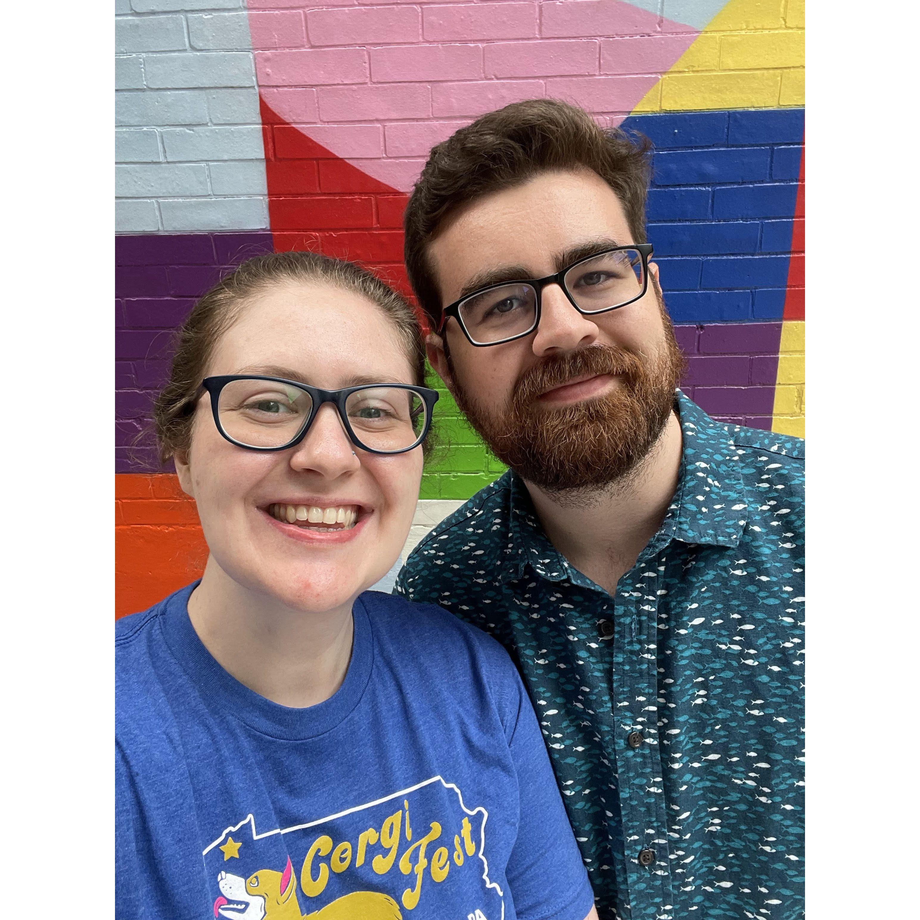 This was outside of the Andy Warhol museum in Pittsburgh