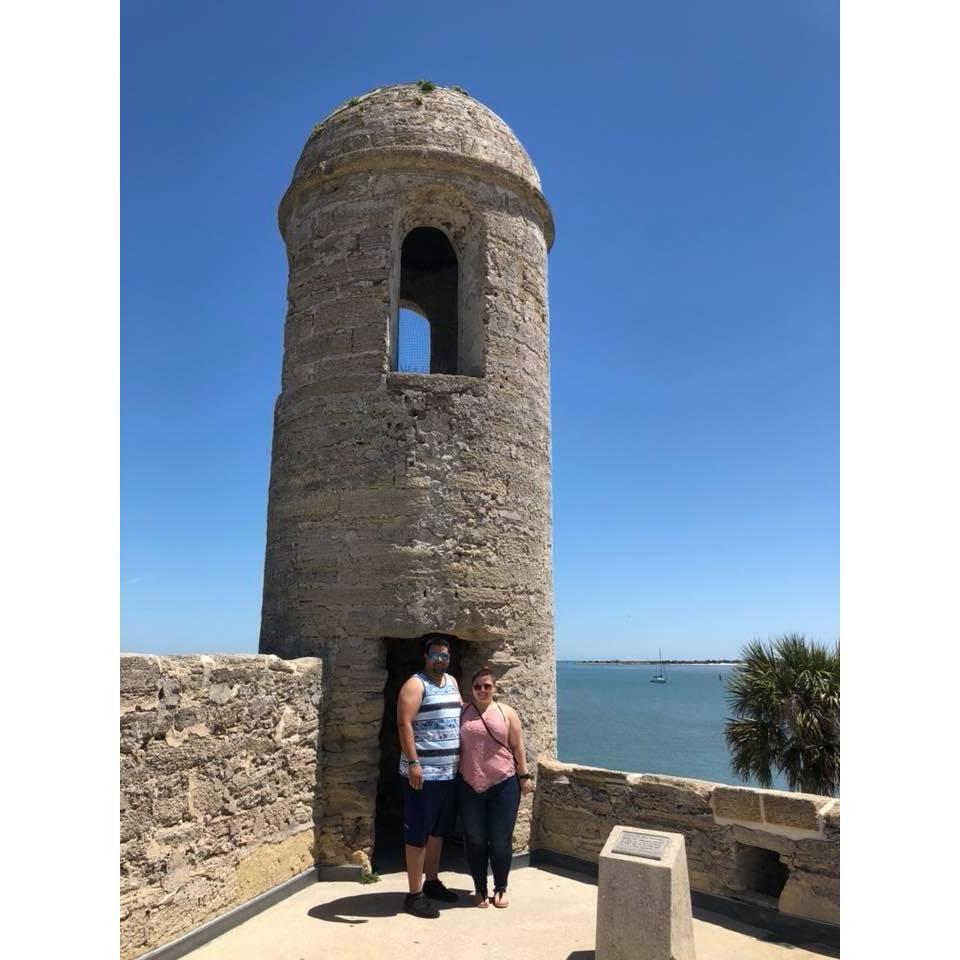 Our first trip, we went to St. Augustine!