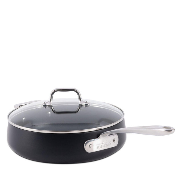All-Clad HA1 Expert Cookware Nonstick 4 Qt. Sauté Pan with Lid