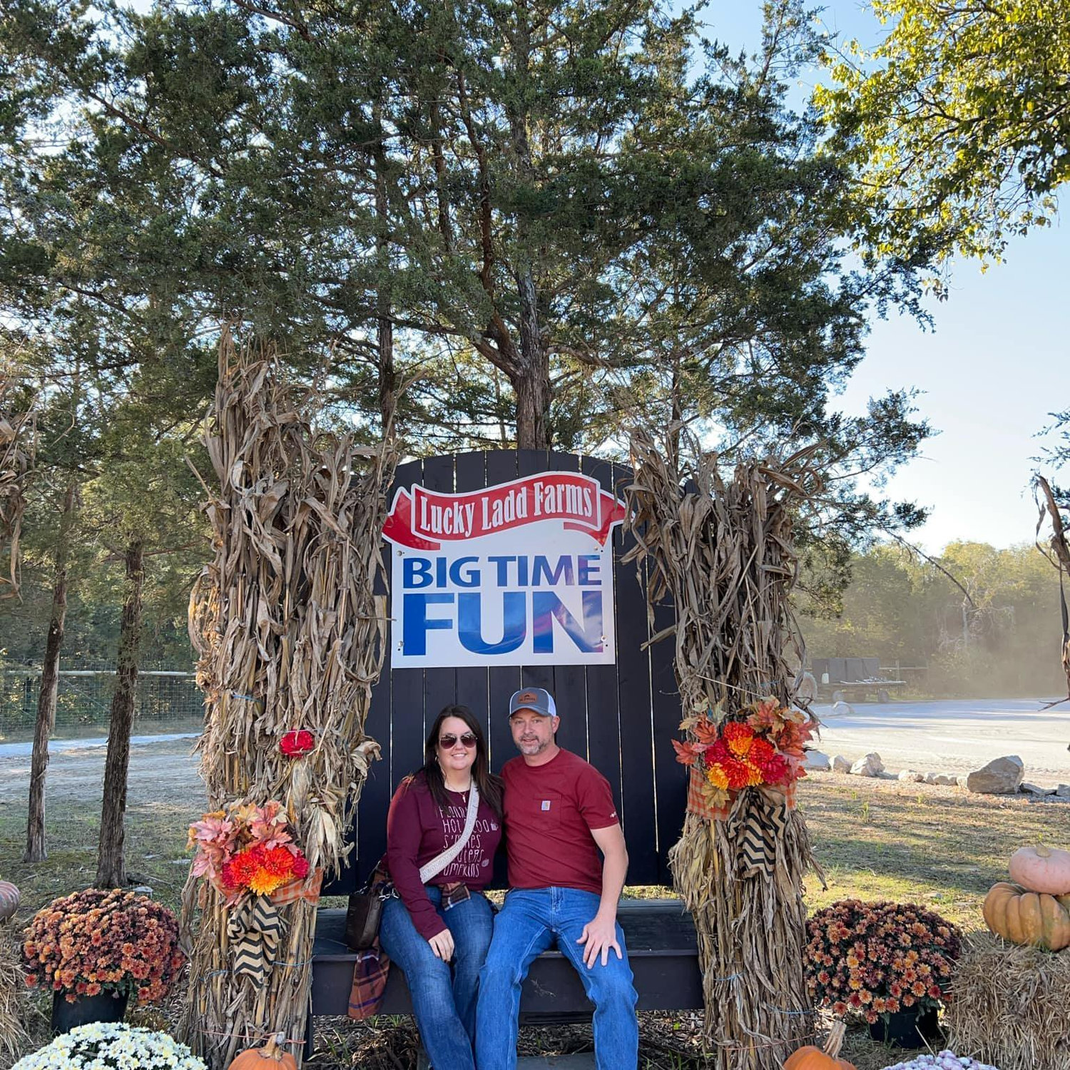 Our 4th date at Lucky Ladd farms