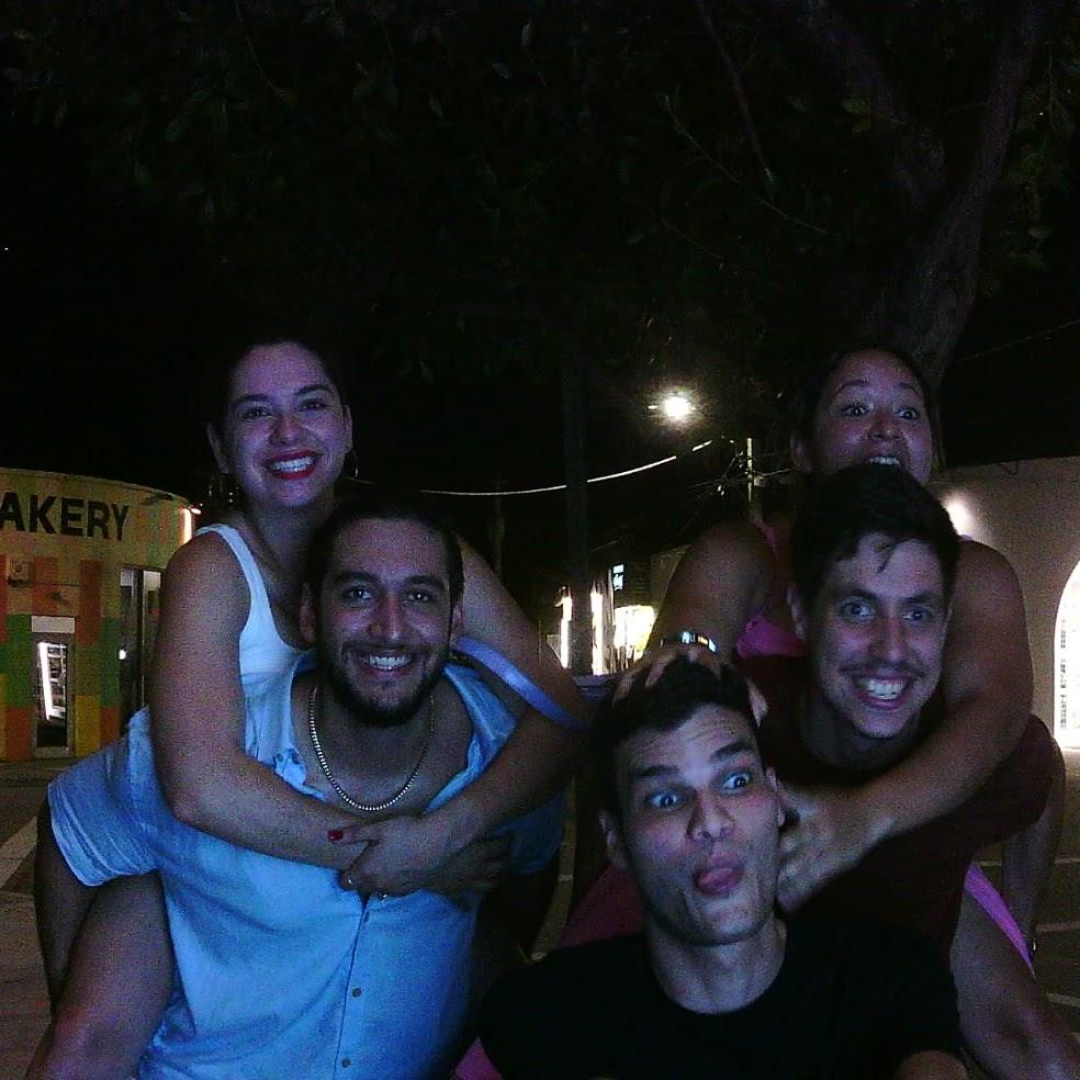 Samuel and I and his cousin, Luris who he hadn't seen in 6 years. My first time meeting her and her husband in Miami, FL - Aug. 2023