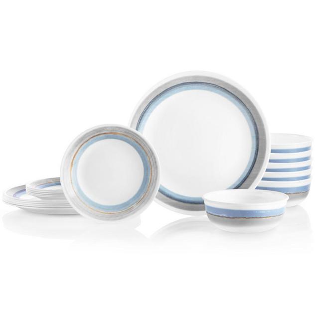 Corelle® Elemental Dawn 18-piece Dinnerware Set, Service for 6