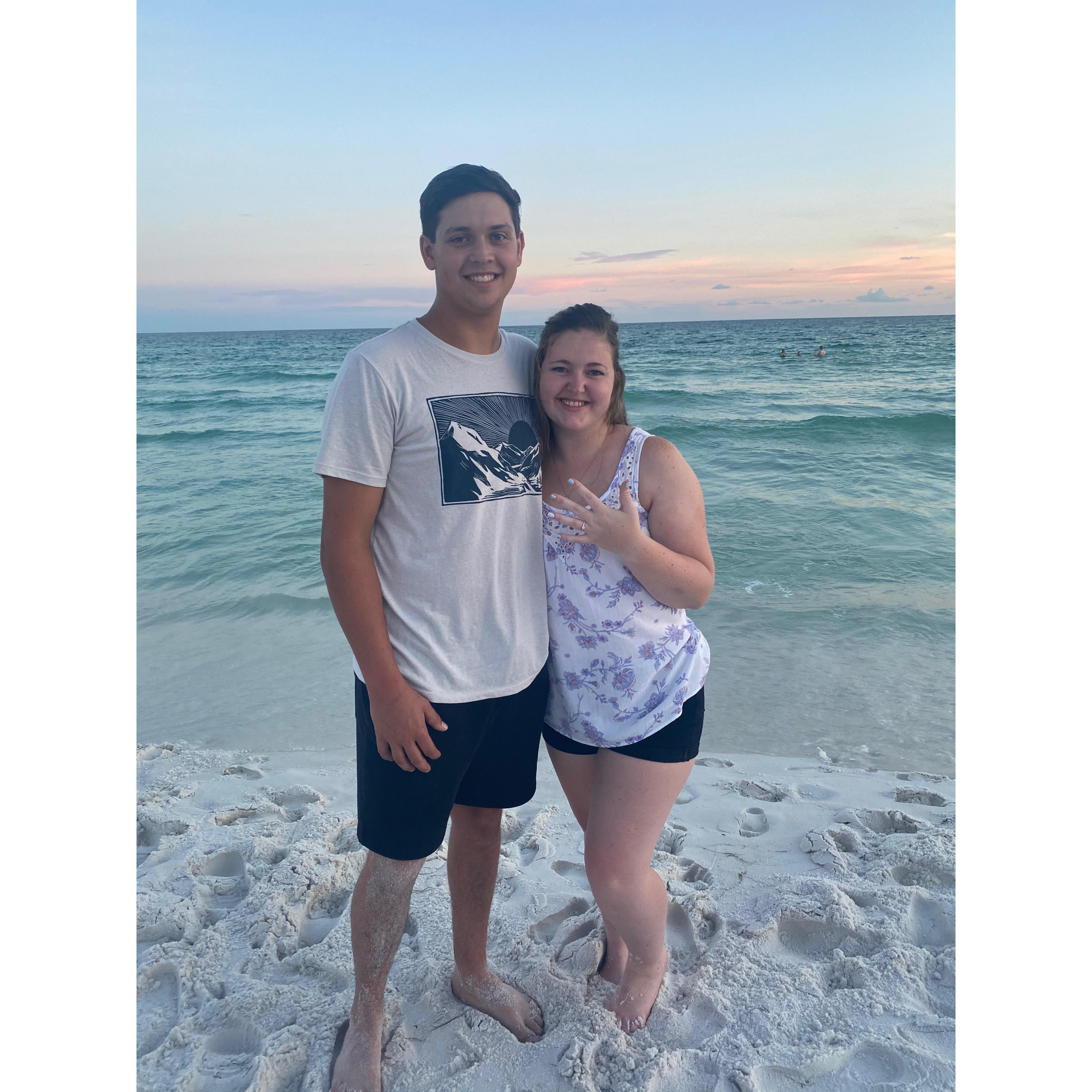 The day I said "Yes!" August 8th 2020