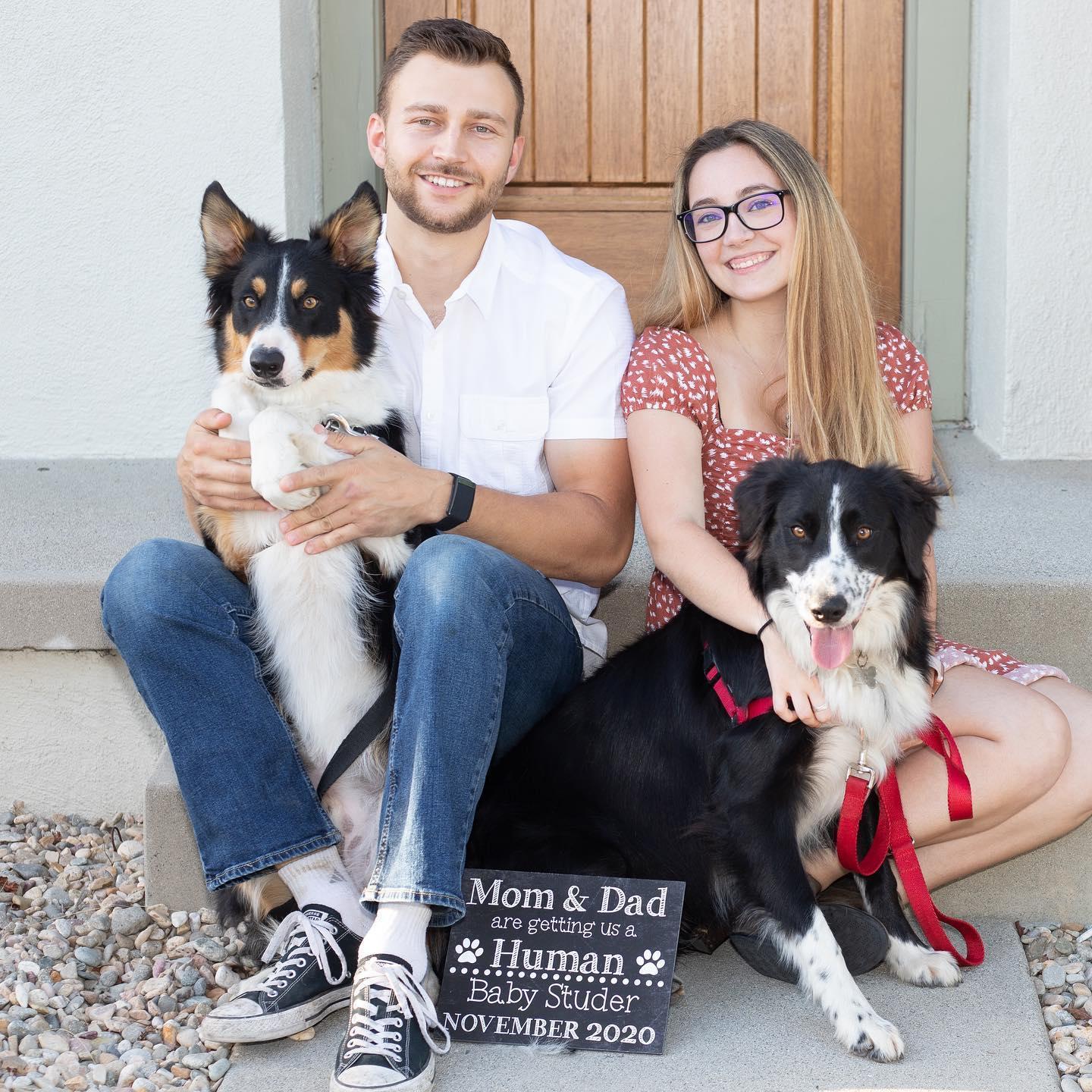 When we announced us becoming a party of 3!