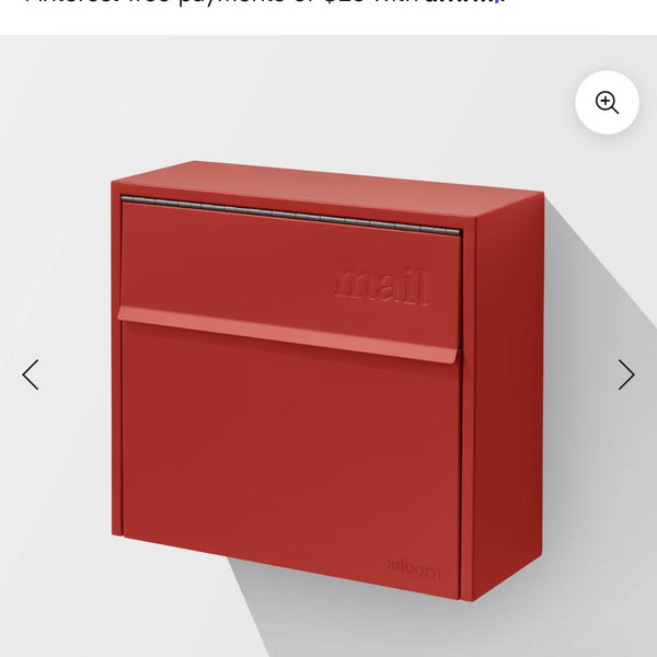 Wall Mount Mailbox | Small