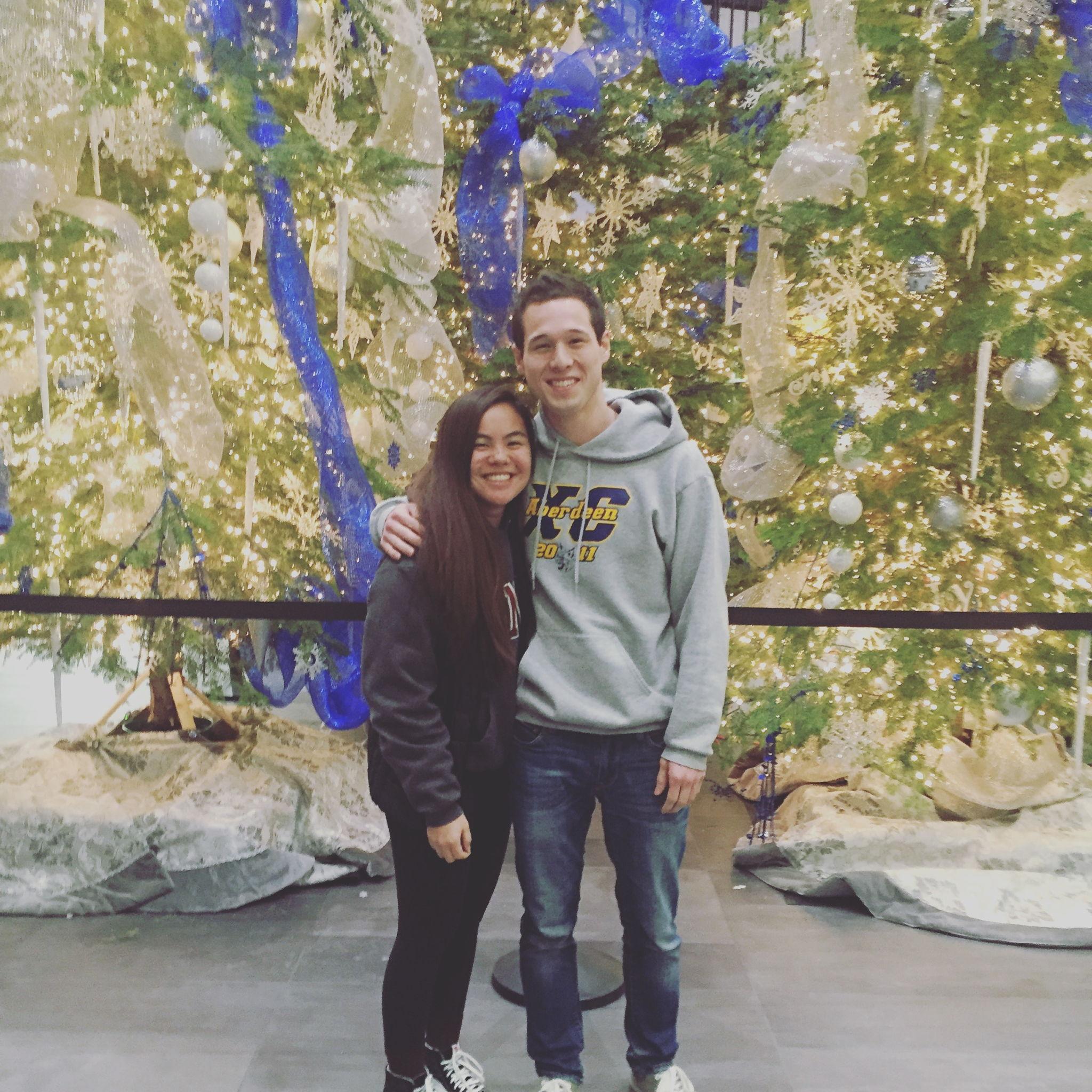 2015 - Our first ever photo together!