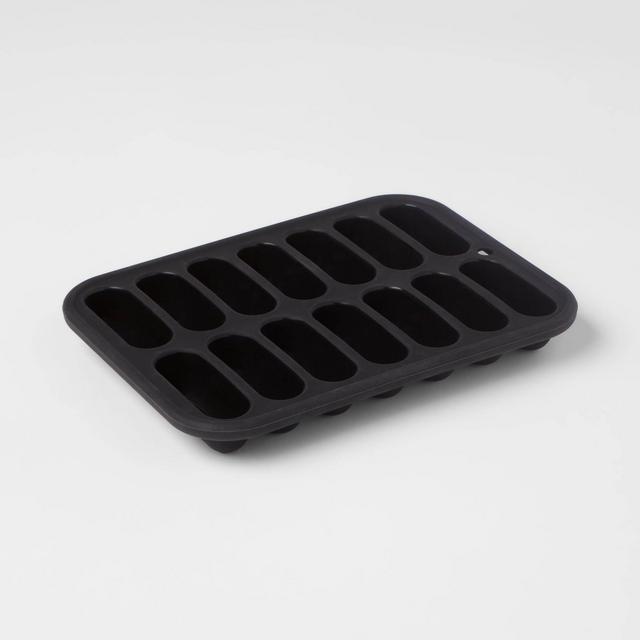 Silicone Ice Cube Tray Black - Room Essentials™