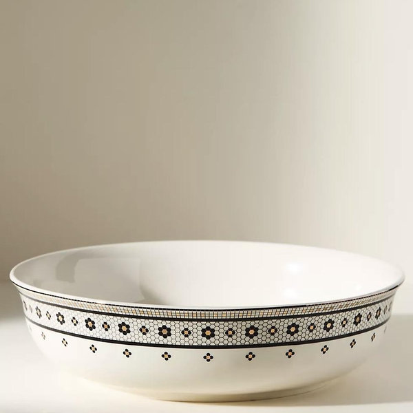 The Bistro Tile Stoneware Serving Bowl