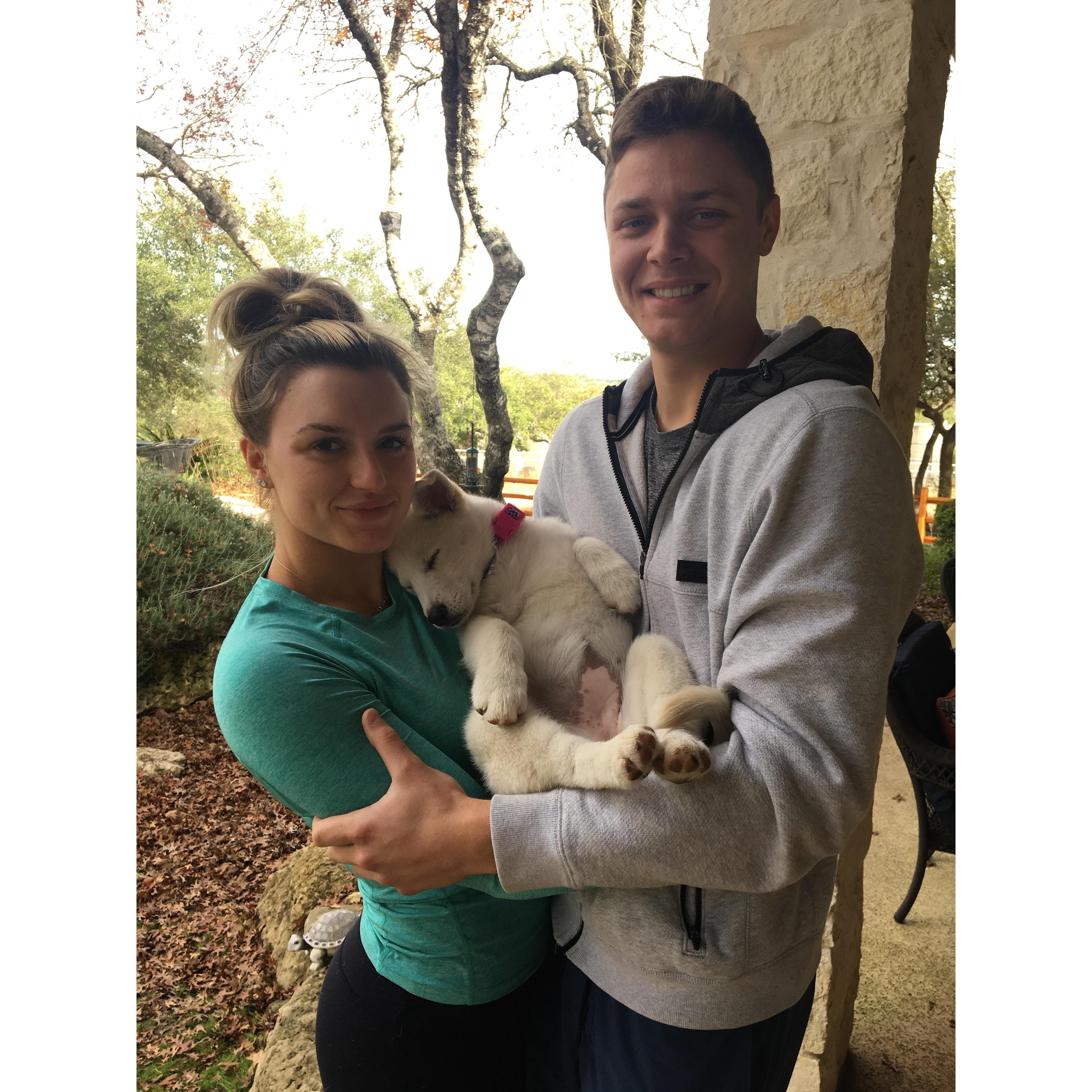On November 27, 2018 our family became a family of four as we adopted our Maisy baby!