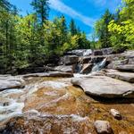 Slip & Slide at Diana's Baths