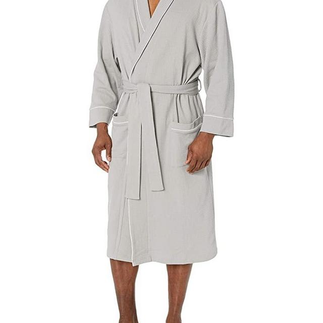 Amazon Essentials Men's Waffle Shawl Robe