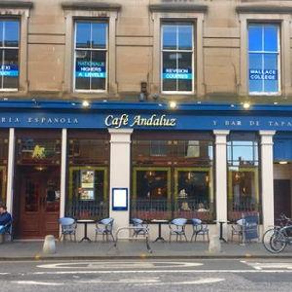 Dinner For Two at Cafe Andulaz in Edinburgh