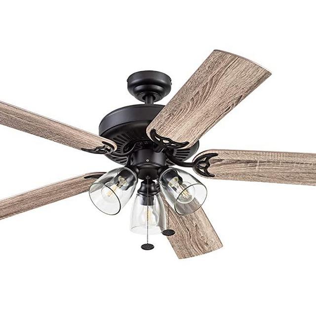 Prominence Home 51593 Saybrook Ceiling Fan, 52, Bronze