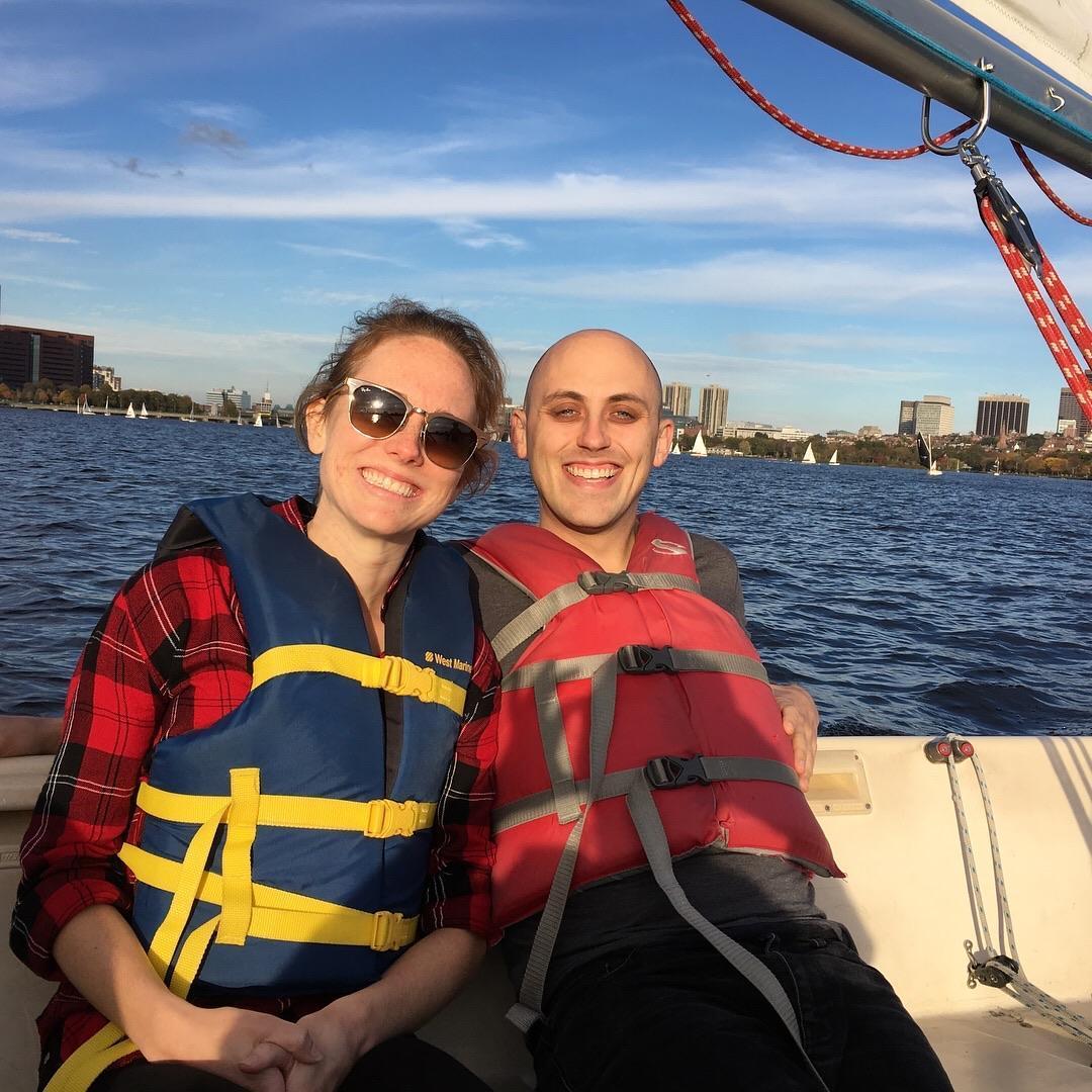 Out on the Charles!