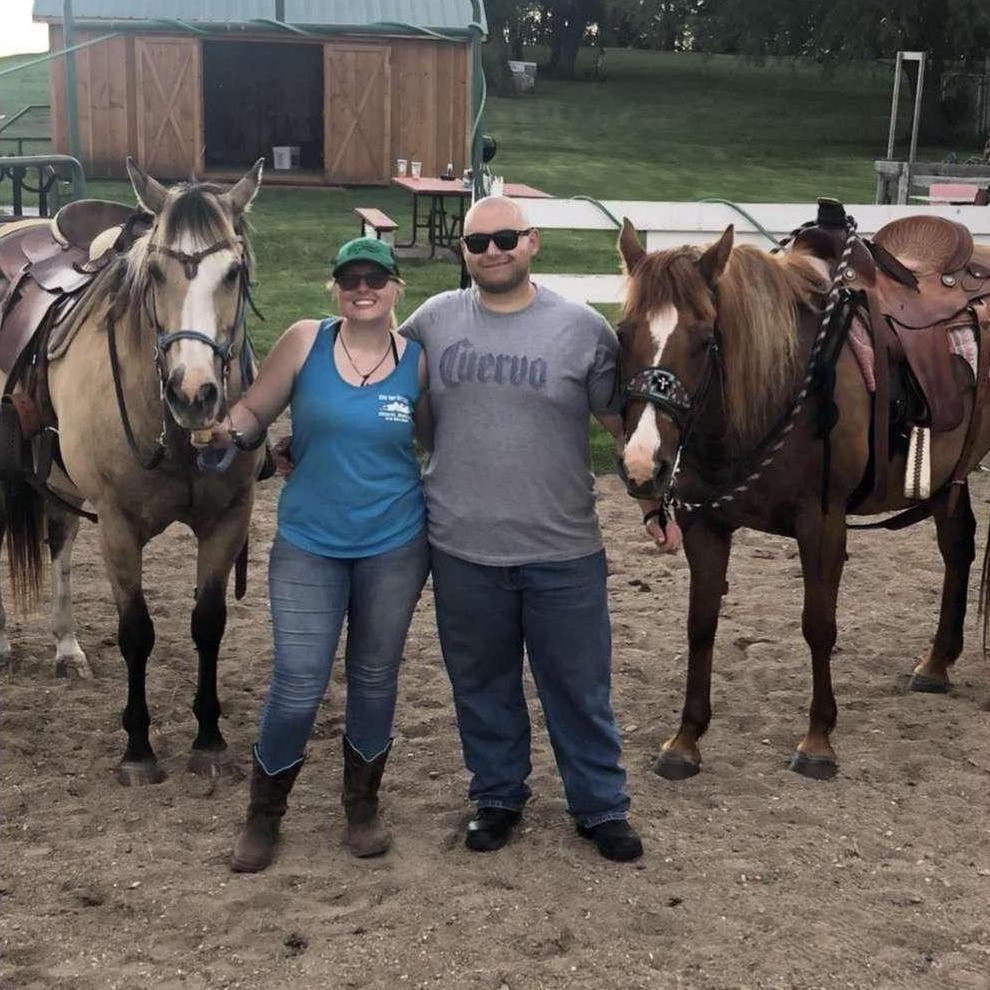 Almost a year to the day after the first riding adventure, Toni and Marty went for another ride together at the ranch.