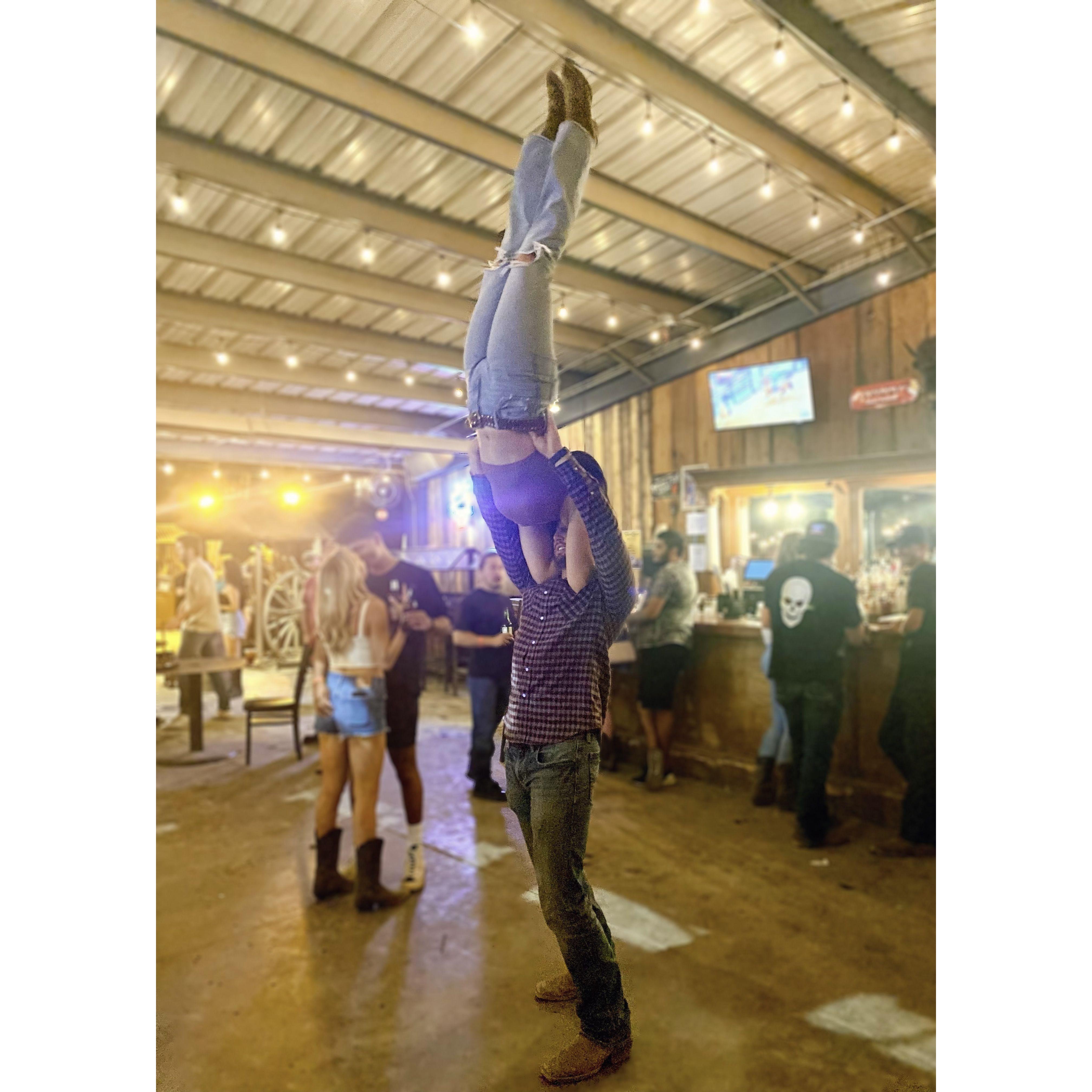 Swing dancing has been one of our favorite things to do together