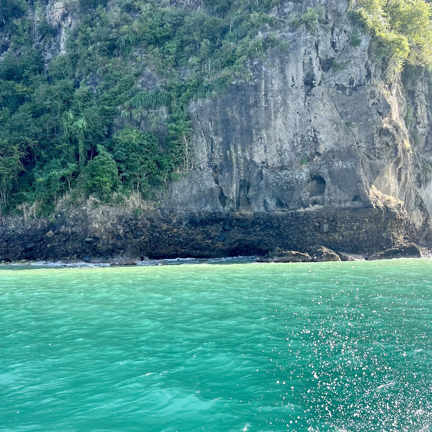 Boat excursion- we can't get over how beautiful the water is!