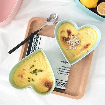Heart-Shaped Salad Bowl