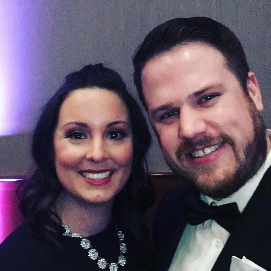 At Lacey and Brett Hoerig's NYE wedding in 2017