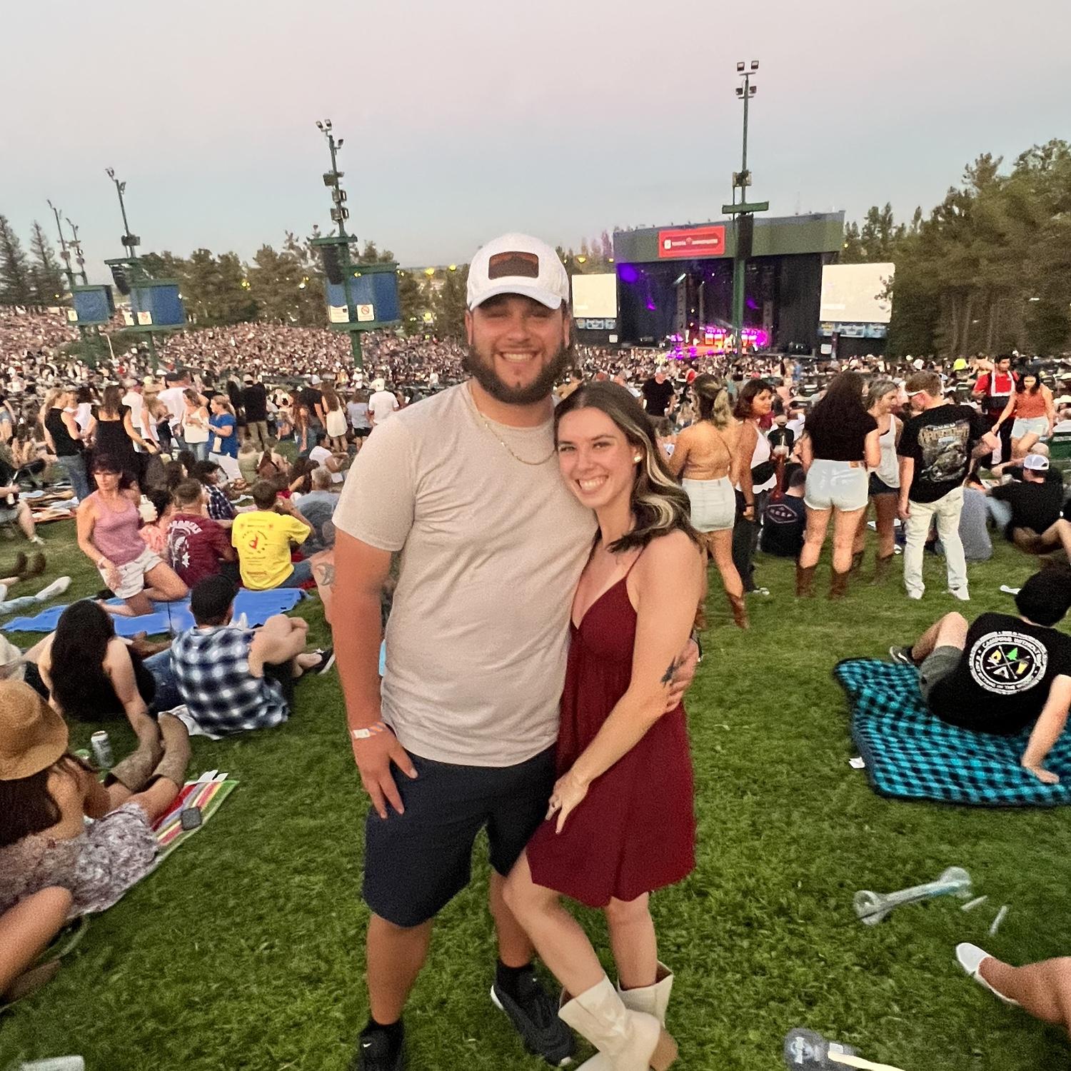Luke Bryan concert